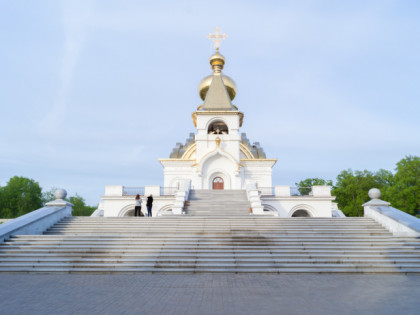 Photo: temples and places of worship, cathedrals and churches, other places, Temple of Saint Seraphim Sarovskiy , Khabarovsk