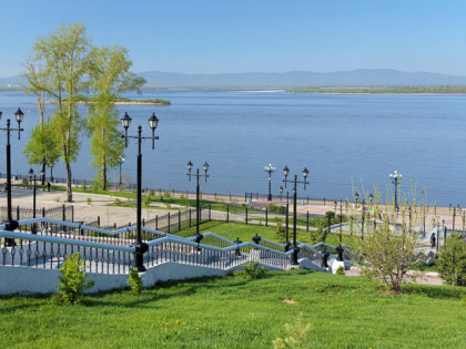 Photo: architectural monuments, other places, Embankment of Admiral Nevelskoy, Khabarovsk