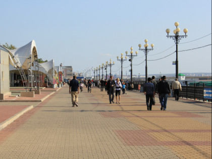 Photo: architectural monuments, other places, Embankment of Admiral Nevelskoy, Khabarovsk