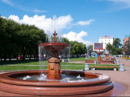 Photo: other places, Lenin Square, Khabarovsk