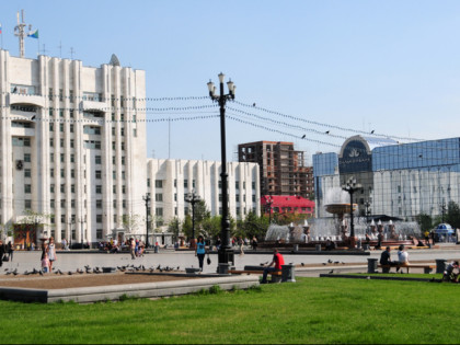 Photo: other places, Lenin Square, Khabarovsk