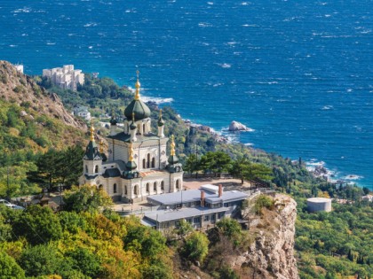 Photo: temples and places of worship, cathedrals and churches, other places, Foros Church, Yalta