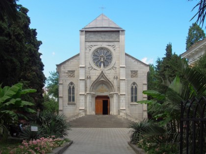 Photo: temples and places of worship, cathedrals and churches, other places, Church of the Immaculate Conception of the Blessed Virgin Mary , Yalta