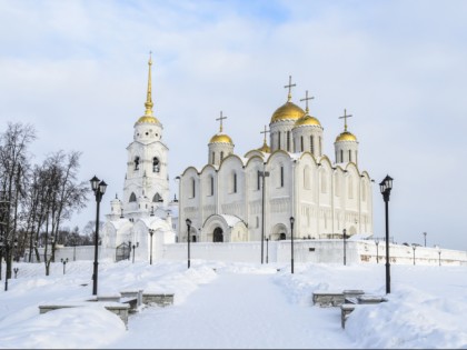 Photo: architectural monuments, temples and places of worship, cathedrals and churches, other places, The Holy Assumption Cathedral, Vladimir