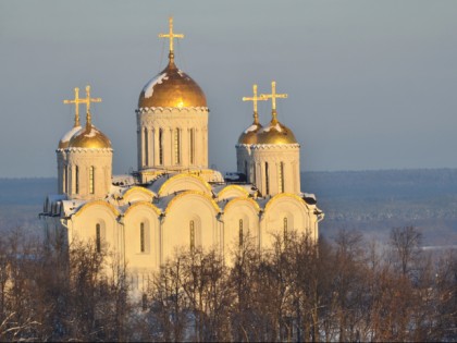 Photo: architectural monuments, temples and places of worship, cathedrals and churches, other places, The Holy Assumption Cathedral, Vladimir