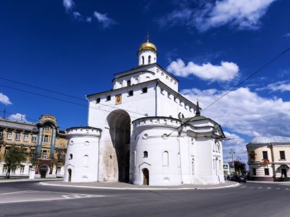 Photo: architectural monuments, museums and exhibitions, Golden Gate, Vladimir