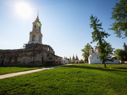 Photo: architectural monuments, temples and places of worship, abbeys and monasteries, other places, Rizopolozhenskiy Monastery, Suzdal