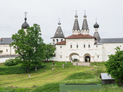 Photo: architectural monuments, temples and places of worship, abbeys and monasteries, other places, Ferapontov Monastery, Vologda