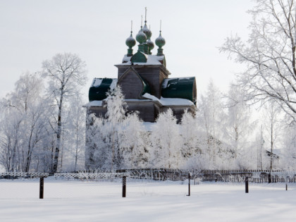 Photo: temples and places of worship, cathedrals and churches, other places, Assumption Church in Nelazsky, Vologda