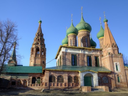 Photo: architectural monuments, temples and places of worship, cathedrals and churches, other places, Church of St. Nicholas the Wet, Yaroslavl