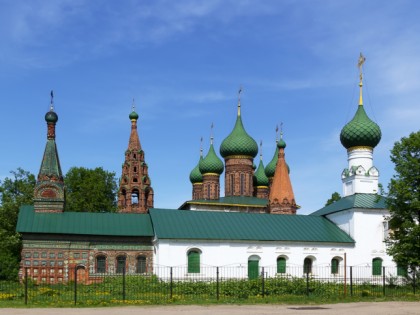 Photo: architectural monuments, temples and places of worship, cathedrals and churches, other places, Church of St. Nicholas the Wet, Yaroslavl