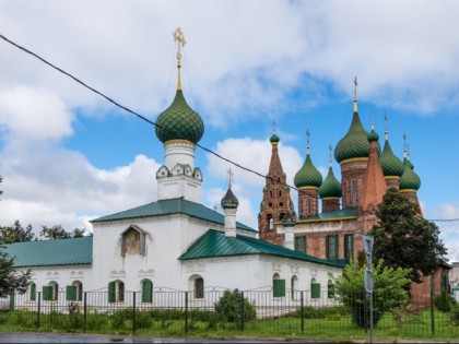 Photo: architectural monuments, temples and places of worship, cathedrals and churches, other places, Church of St. Nicholas the Wet, Yaroslavl