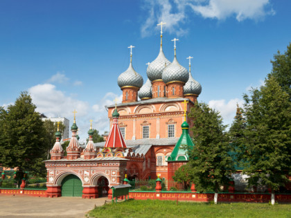 Photo: temples and places of worship, cathedrals and churches, other places, The Resurrection Church on the Debra, Kostroma