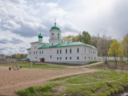 Photo: architectural monuments, temples and places of worship, abbeys and monasteries, other places, Mirozhsky Monastery, Pskov