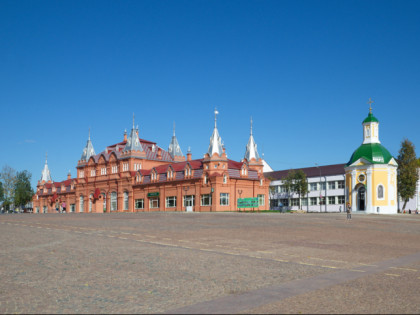 Photo: architectural monuments, other places, Krasnogorskaya Square, Sergiyev Posad