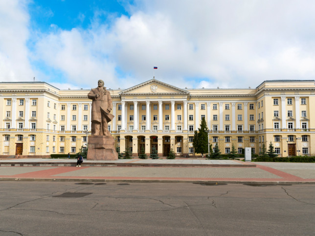 Главное смоленское. Площадь Ленина Смоленск. Центральная площадь Смоленска.