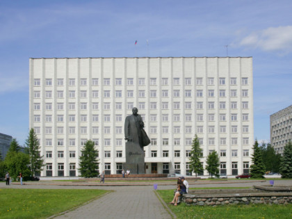 Photo: other places, Lenin square, Arkhangelsk