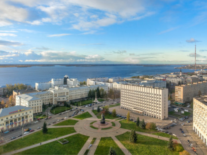 Photo: other places, Lenin square, Arkhangelsk