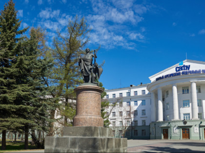 Photo: other places, Monument to Lomonosov, Arkhangelsk