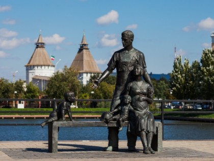 Photo: museums and exhibitions, other places, Astrakhan Planetarium and Swan Lake, Astrakhan