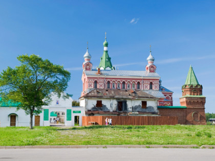 Photo: architectural monuments, temples and places of worship, abbeys and monasteries, St. Nicholas Monastery for Men in Staraya Ladoga, Staraya Ladoga