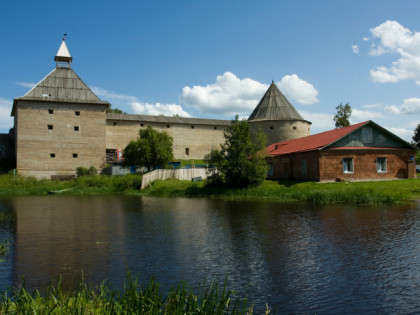 Photo: architectural monuments, museums and exhibitions, castles, fortresses and palaces, Staraya Ladoga Museum Preserve, Staraya Ladoga