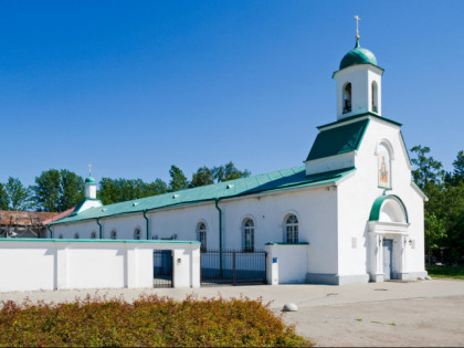 Photo: architectural monuments, temples and places of worship, abbeys and monasteries, other places, Holy Trinity Alexander Svirsky Monastery, Staraya Ladoga