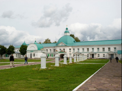 Photo: architectural monuments, temples and places of worship, abbeys and monasteries, other places, Holy Trinity Alexander Svirsky Monastery, Staraya Ladoga