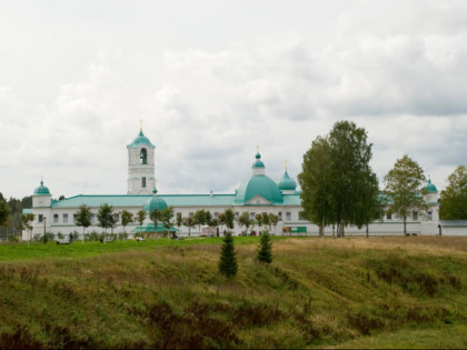 Photo: architectural monuments, temples and places of worship, abbeys and monasteries, other places, Holy Trinity Alexander Svirsky Monastery, Staraya Ladoga