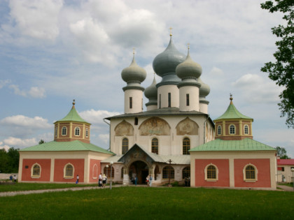 Photo: architectural monuments, temples and places of worship, abbeys and monasteries, other places, Tikhvin Assumption Monastery, Tikhvin