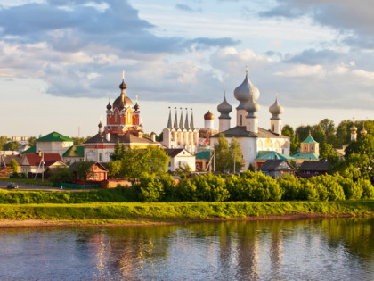 Photo: architectural monuments, temples and places of worship, abbeys and monasteries, other places, Tikhvin Assumption Monastery, Tikhvin