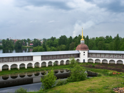 Photo: architectural monuments, temples and places of worship, abbeys and monasteries, other places, Tikhvin Assumption Monastery, Tikhvin