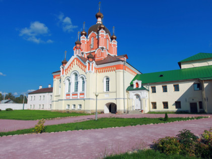 Photo: architectural monuments, temples and places of worship, abbeys and monasteries, other places, Tikhvin Assumption Monastery, Tikhvin