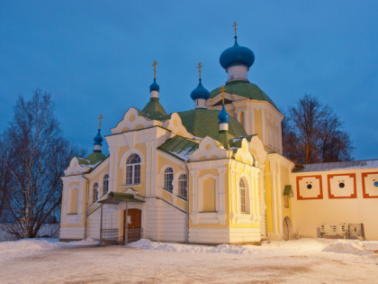 Photo: architectural monuments, temples and places of worship, abbeys and monasteries, other places, Tikhvin Assumption Monastery, Tikhvin