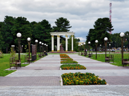 Photo: architectural monuments, Monument to the Wives of the Decembrists, Tobolsk