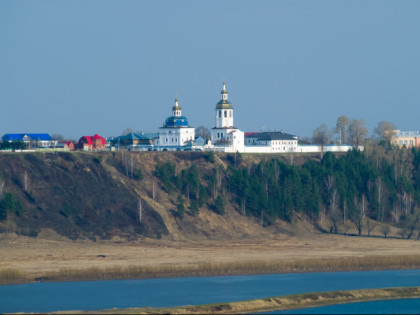 Photo: architectural monuments, temples and places of worship, abbeys and monasteries, other places, Holy Znamensky Monastery, Tobolsk