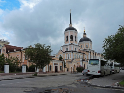 Photo: architectural monuments, temples and places of worship, cathedrals and churches, other places, Epiphany Cathedral, Tomsk