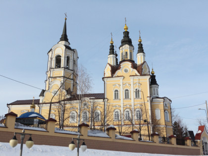 Photo: architectural monuments, temples and places of worship, cathedrals and churches, other places, Church of the Resurrection, Tomsk