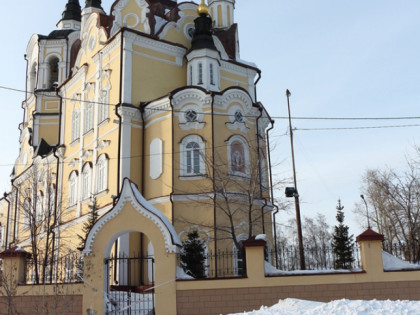 Photo: architectural monuments, temples and places of worship, cathedrals and churches, other places, Church of the Resurrection, Tomsk