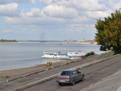 Photo: architectural monuments, other places, Embankment of the Tom River, Tomsk