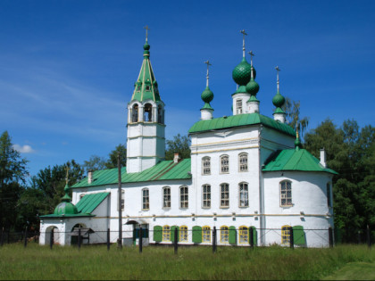 Photo: architectural monuments, temples and places of worship, cathedrals and churches, other places, Church of the Ascension, Tutayev