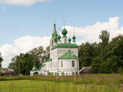 Photo: architectural monuments, temples and places of worship, cathedrals and churches, other places, Church of the Ascension, Tutayev