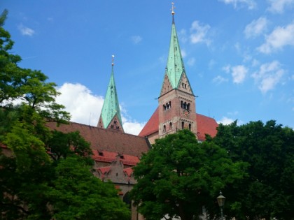 Photo: architectural monuments, Cathedral of Our Lady in Augsburg , Bavaria