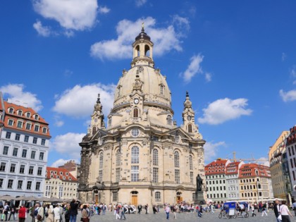 Photo: architectural monuments, Frauenkirche , Saxony