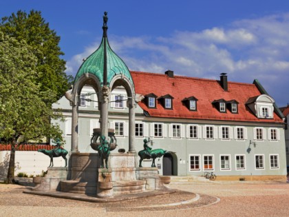 Photo: architectural monuments, The Church and Square of St. Mang, Bavaria