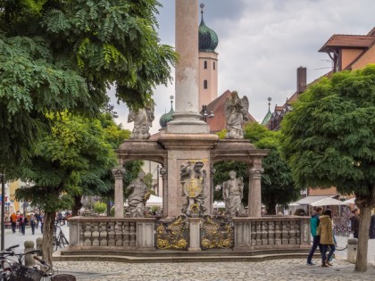 Photo: architectural monuments, Holy Trinity Column , Bavaria