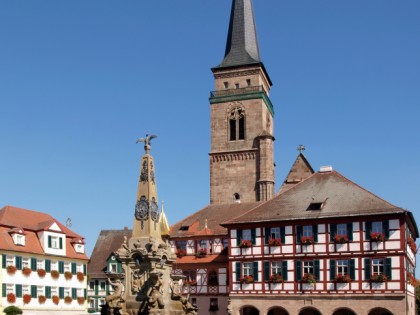 Photo: architectural monuments, Town Church of St. Johannes & St. Martin , Bavaria