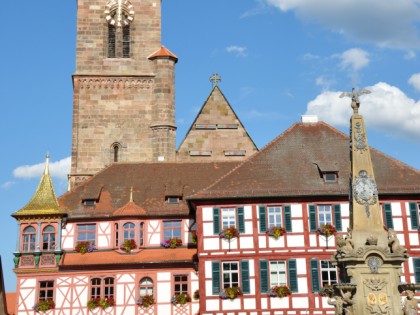 Photo: architectural monuments, Town Church of St. Johannes & St. Martin , Bavaria