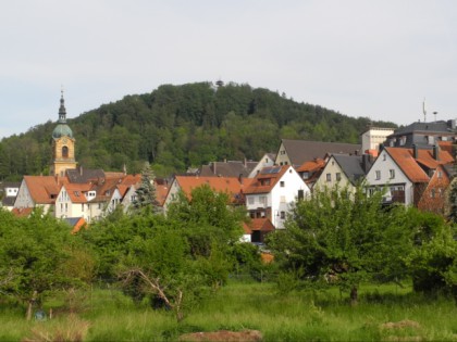 Photo: parks and recreation, castles, fortresses and palaces, other places, Schlossberg Mountain and Observatory Tower , Bavaria