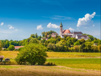 Photo: architectural monuments, castles, fortresses and palaces, Andechs Abbey, Bavaria